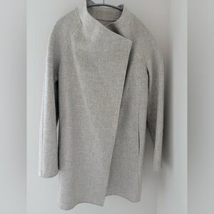 Vince Light Gray Trench Coat